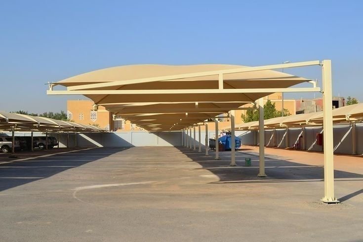 مظلات مواقف ملاعب كرة القدم