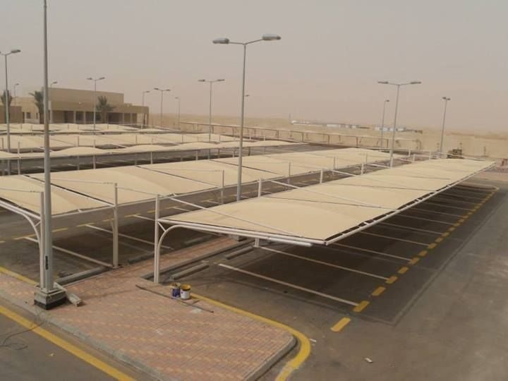 تصميم وتنفيذ مظلات مدارس حديثة بتقنيات عالية من شركة  المظلات والسواتر  العامة